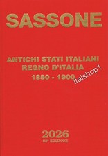 SASSONE UN CATALOGO I FRANCOBOLLI ANTICHI STATI 2026