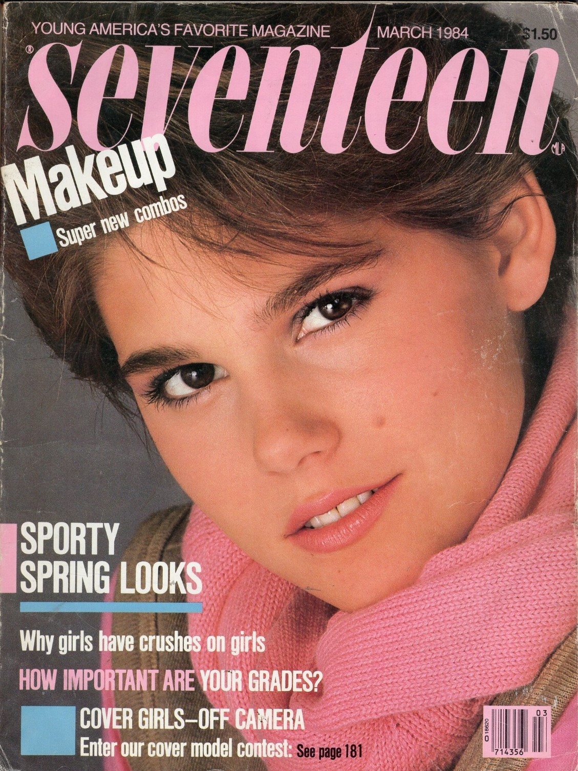 Vintage Seventeen Magazine March 1984 Back Issue 80s Teen
