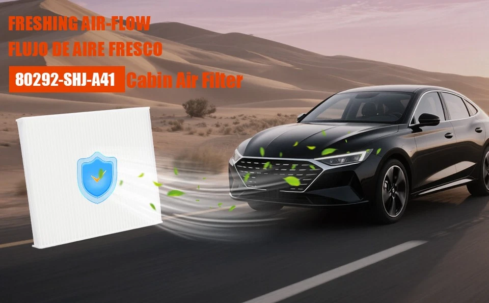 Filtro de aire de cabina para Honda 2010-2015 Crosstour 2005-2017 Odyssey2016-2022 Pilot Foto 3 de 4