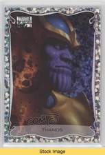 2022 Upper Deck Marvel Masterpieces Holofoil Small Dots Thanos #8 READ 0lq3