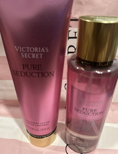 Victoria's Secret Pure Seduction Mist  Fragrance Lotion 2 Piece Set