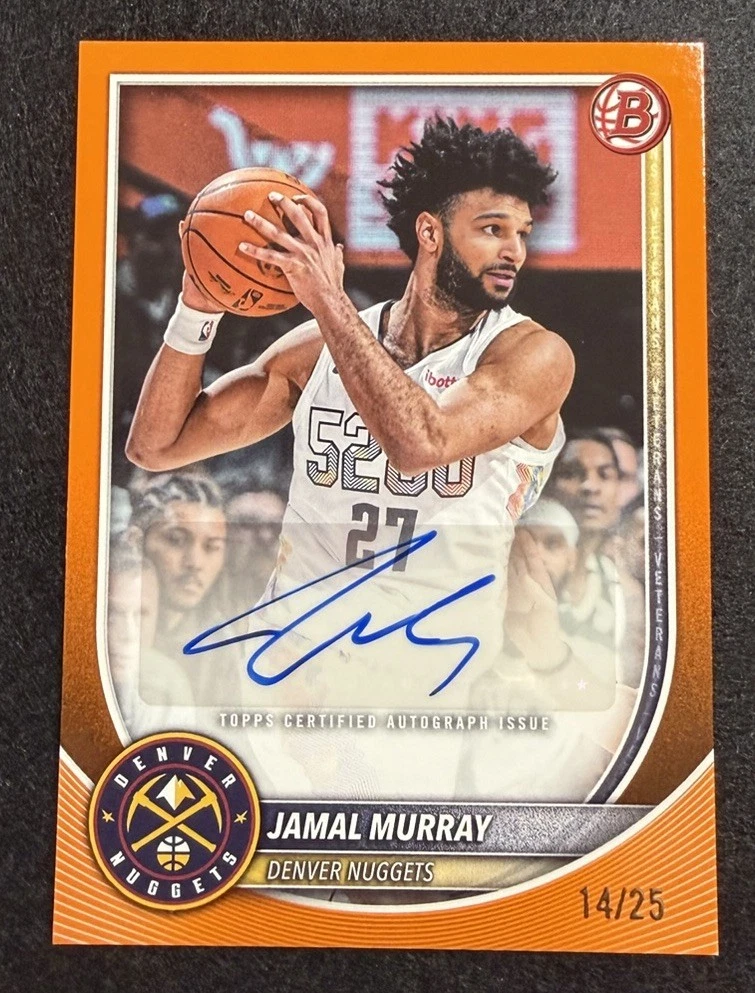 Basketball Trading Cards Jamal Murray Sports Autographed for sale