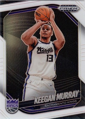 Keegan Murray 2024-25 Panini Prizm Black 13/175 Jersey Number 1/1