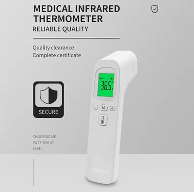 Medical Household Infrared Forehead Digital Non-contact Laser Thermometer LCD