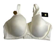 NWT Wacoal 42D Basic Beauty Contour Spacer Bra T Shirt 853192 Ivory Cream