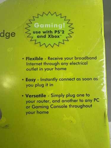 Netgear XE102 Wall-Plugged Ethernet Bridge Powerline Adapter New - Picture 9 of 10