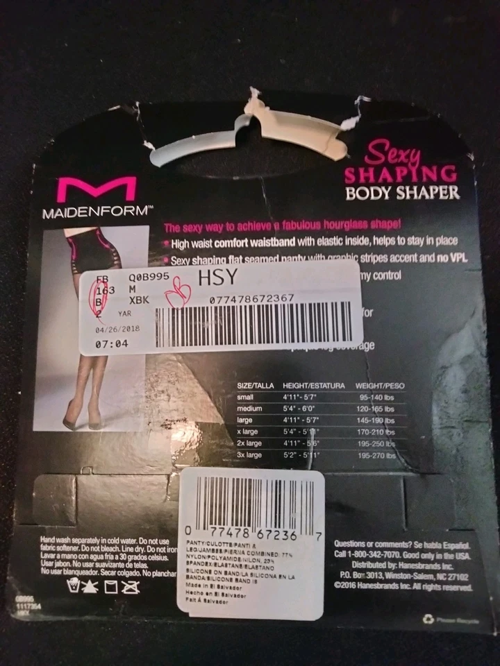 Новый Maidenform сексуальный формируя высокая талия тела формирователь ноги покрытие ножницы - Изображение 4 из 4