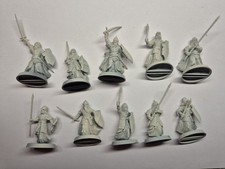 10x Dead of Dunharrow: Warriors of the Dead (x7 Shield, x3 Spear) MESBG 