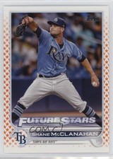 2022 Topps Series 1 Future Stars Orange Star /99 Shane McClanahan #244 b4d