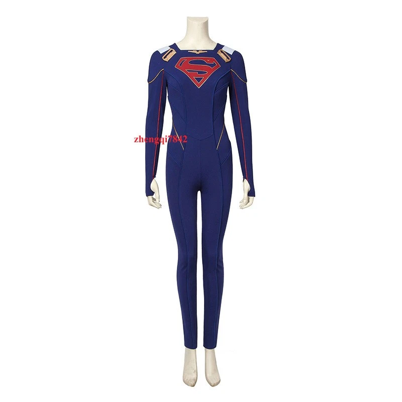 Supergirl Superhéroe Juegos con disfraces Conjunto completo Disfraz Body Halloween Show Set Regalos Foto 4 de 4