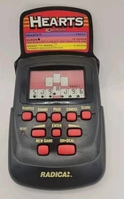 Radica: Hearts Handheld Electronic Game Model 3661 Working & Tested