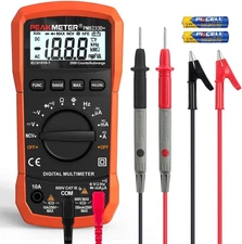 Digital Multimeter,Multimeter Tester, High Sensitivity Voltmeter Ammeter Ohmmete