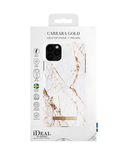 iDeal of Sweden Étui pour iPhone 11 Pro Max - Or Carrara - - Photo 7/9