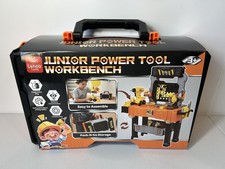 Lehoo Castle Kids Junior Power Tool Workbench With Electric Drill  Vehicles New