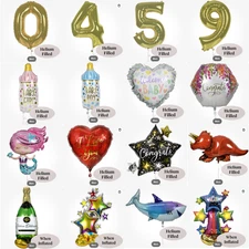 Anagram Helium Inflated Foil Jumbo Balloon  1.0 set ( Choose your theme )