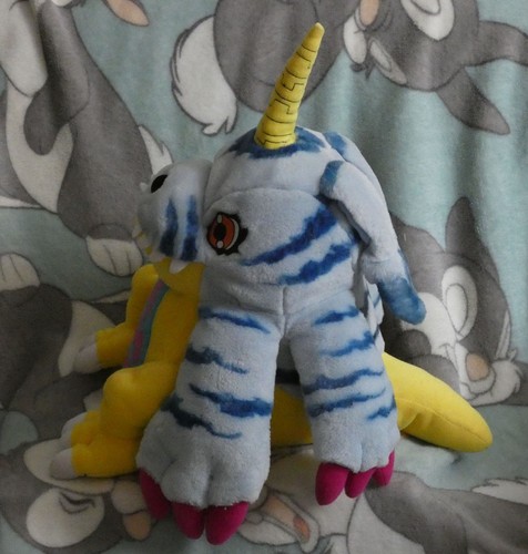Gabumon Plüsch Jemini Digimon Rare Plush - Bild 4 von 5