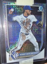 1017099 -2025 Bowman Chrome #7 Bobby Witt Jr.  Mojo Refractor Kansas City Royals