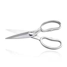 TONMA Kitchen Scissors All Purpose [Made in Japan] Full Metal Stainless Steel