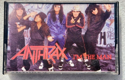 ANTHRAX - I'M THE MAN Audio Cassette Tape VGC FAST FREE SHIP - Picture 1 of 4
