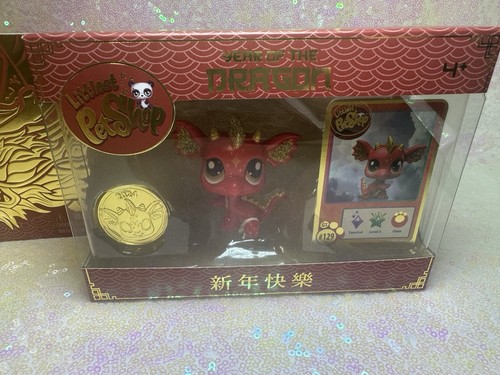 Color Guaranteed Littlest Pet Shop Red Dragon Roblox Code SDCC 2024 - Picture 2 of 18