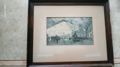 Arrival of the Norman de train by Claude Monette ( Very oOld