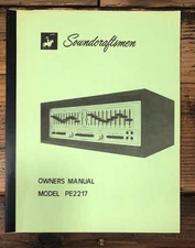 Soundcraftsmen PE2217 Equalizer Owners / User Manual *Original*