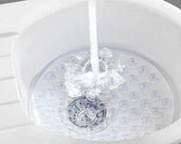 Wenko SpüLbeckeneinlage Rund ø 31 Cm Transparent SpüLmatte SpüLbeckenmatte