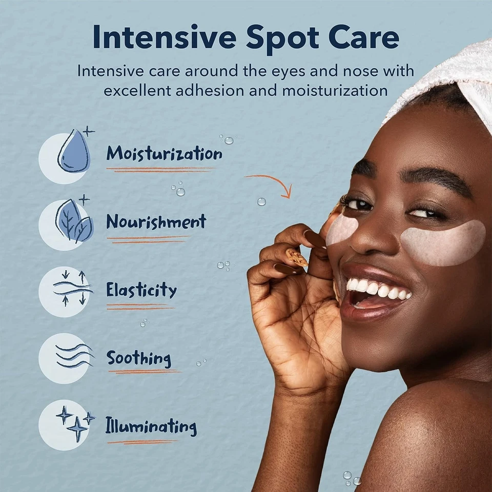 Máscara de ojos de colágeno de lujo almohadillas de colágeno para mujer de Purederm paquete de 2 de 30 hojas Foto 4 de 4