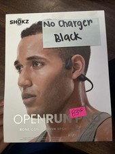 Shokz OpenRun Pro Open-Ear NO CHARGER Bluetooth Headphones - Black