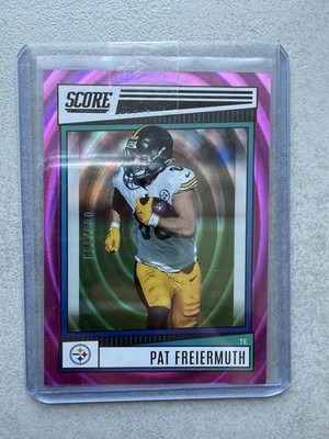 Pat Freiermuth Pittsburgh Steelers-Panini Score /299 Pink NFL Football 2022