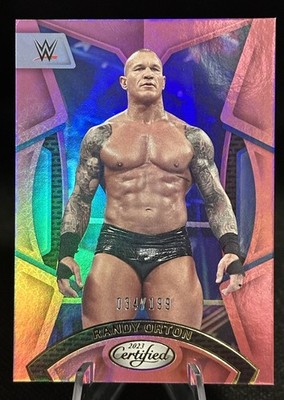 2023 Panini Chronicles WWE Certified Pink #220 Randy Orton /199    