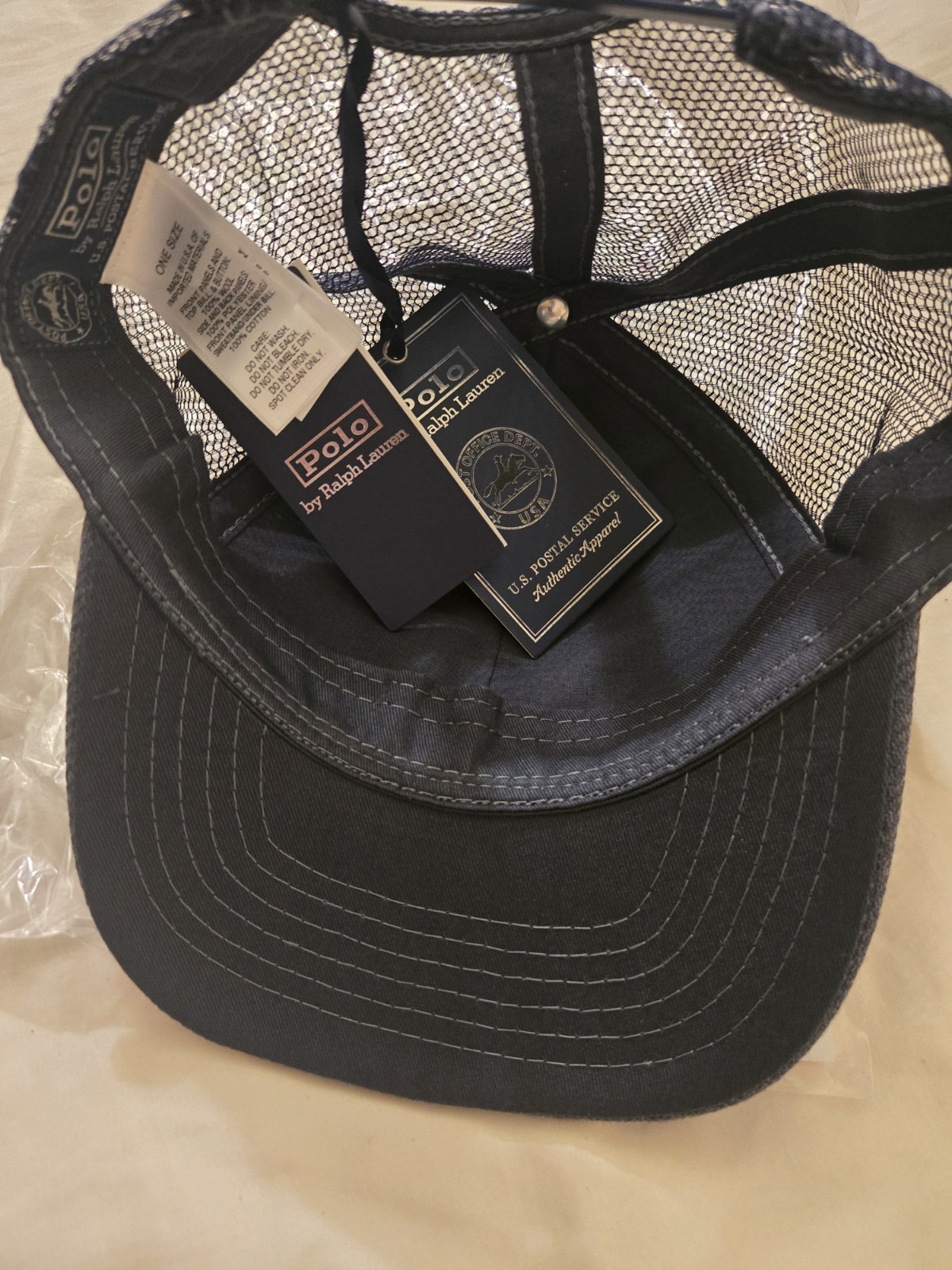 Polo Ralph Lauren USPS 250th Anniversary Carrier Mesh Hat NWT SnapBack Sold Out image 5