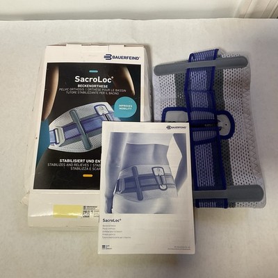 Bauerfeind SacroLoc Sacroiliac Pelvic Orthosis Back Brace Titanium Size 7
