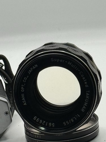 Lente y estuche Asahi Pentax Spotmatic SP F 55 mm f/1,8 SMC Takumar - Imagen 18 de 23