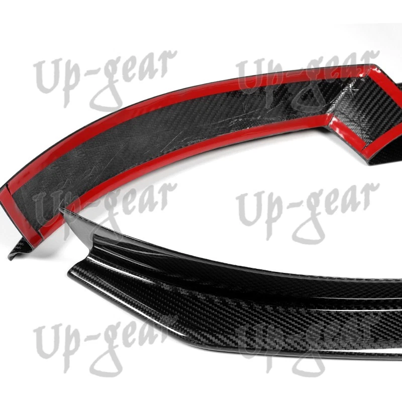 Para 2004-2008 Mazda RX-8 MS-Style real fibra de carbono para-choque dianteiro spoiler lábio kit - Imagem 3 de 4