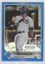 2022 Topps Chrome Logofractor Edition Blue Refractor /150 Eloy Jimenez #39 8t7