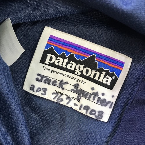 Patagonia Jacket Boys 2XL Blue H2No Waterproof Hooded Full Zip Outdoor Coat - Picture 12 of 18