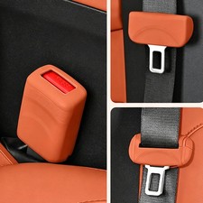 Universal Car Safety Seat Belt Socket Protective Cover Silicone Anti-scratch Universal Car Safety Seat Belt Socket Protective Cover Silicone Anti-scratch