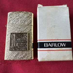 Vintage Red Adair Oil Company Oil Well Blowout Fires Lighter Barlow