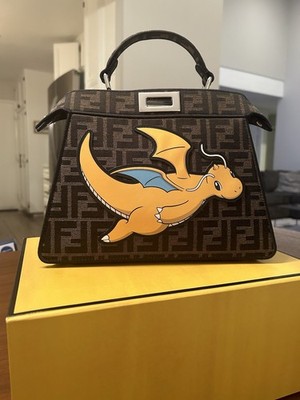 Fendi FRGMT POKEMON DRAGONITE Fendj Pattern Bag | eBay