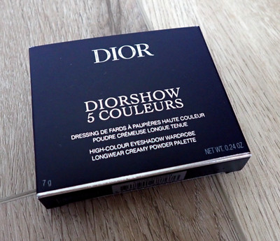 NEW DIOR DIORSHOW 5 COLOR COULEURS EYESHADOW CREAMY POWDER PALETTE EYE CASHMERE