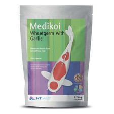 NT Labs Medikoi Wheatgerm + Garlic 1.75kg 6mm Pellet Winter Koi Pond Fish Food