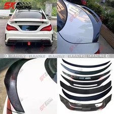 Real Carbon Fiber Rear Trunk Spoiler Wing Fits Benz W117 CLA200 CLA250 13-2019