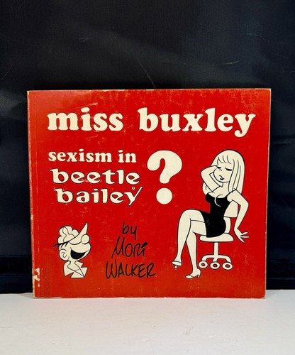 Miss Huxley Sexismus im Käfer Bailey von Mort Walker selten 1. Auflage Buch Vintage 82’