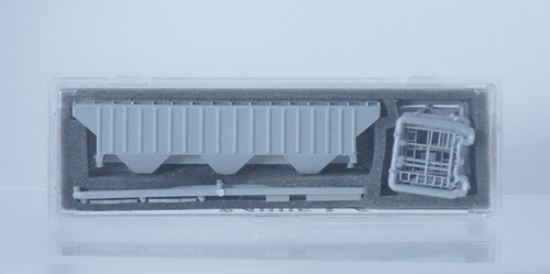 Nuevo de Lote Antiguo InterMountain GRIS SIN DECORAR Escala N Tolva Coche (Kit Sin Montar) - 60399 | Condition: New