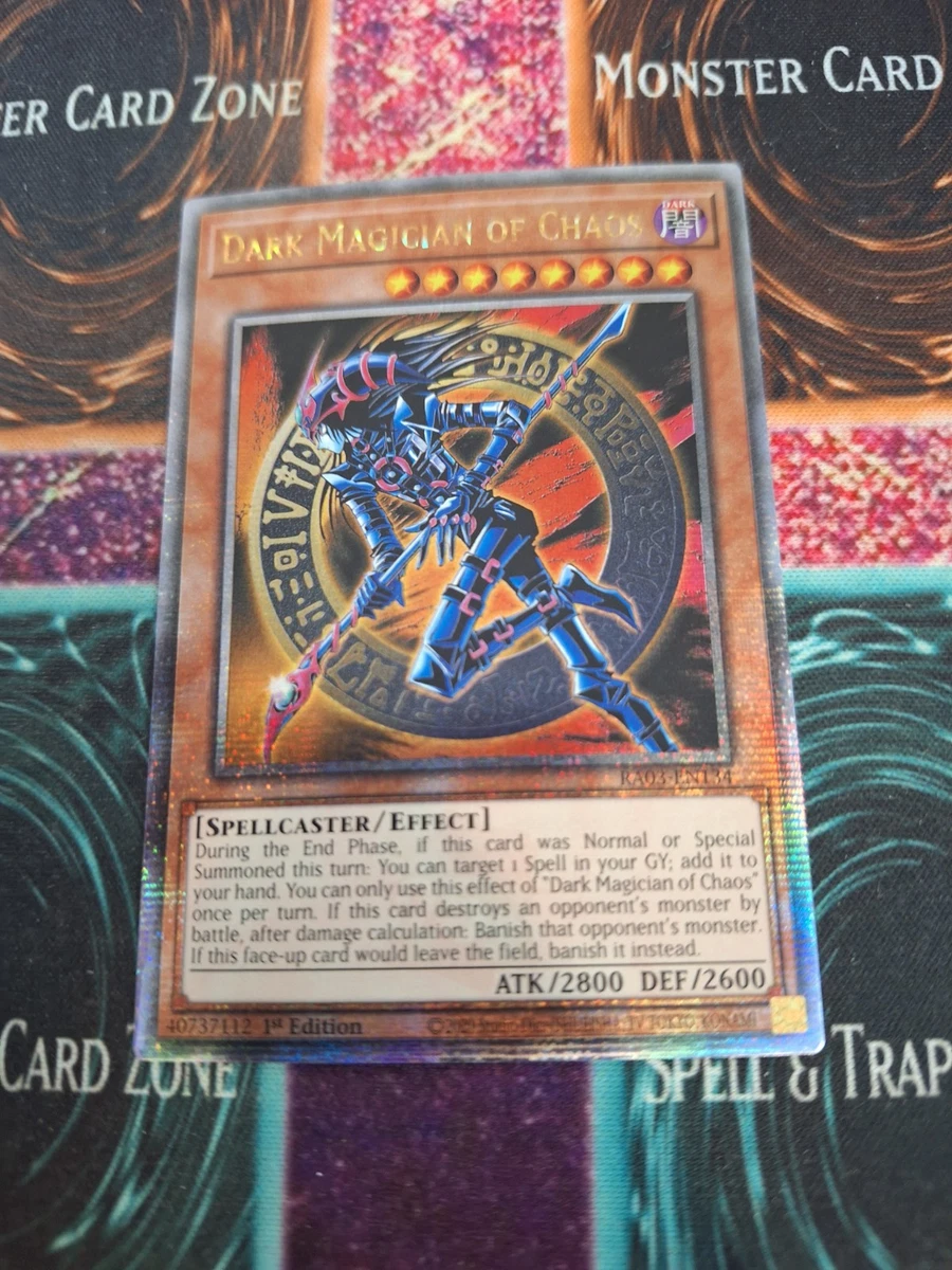 Dark Magician of Chaos RA03-EN134 Quarter Century Bonanza for sale