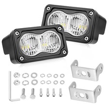Cápsulas LED, AKD Parte 3 Pulgadas Flood CREE Luces LED Todoterreno 40W Pequeña Luz de Conducción