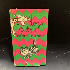 dogst catst ther riends book, by louise bachelder, 1972 Hardcover