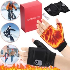 Rechargeable Work Gloves 3 Speed Adjustable Riding Gloves Gift Heating Gloves UK