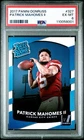 2017 Panini Donruss Patrick Mahomes II Rated Rookie RC #327 PSA 6 Chiefs